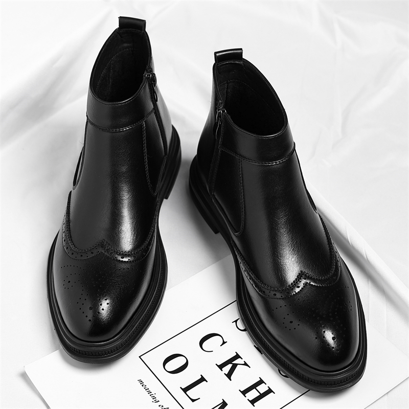 Autumn  Winter Thick Soled Men - đánh giá và giá Mens Formal