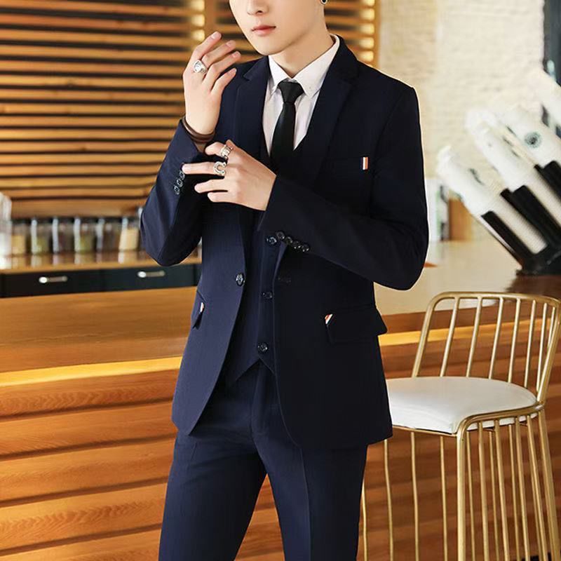 Men's 2 Piece Slim Fit Suit Ko - đánh giá và giá Korean Men Formal Wear