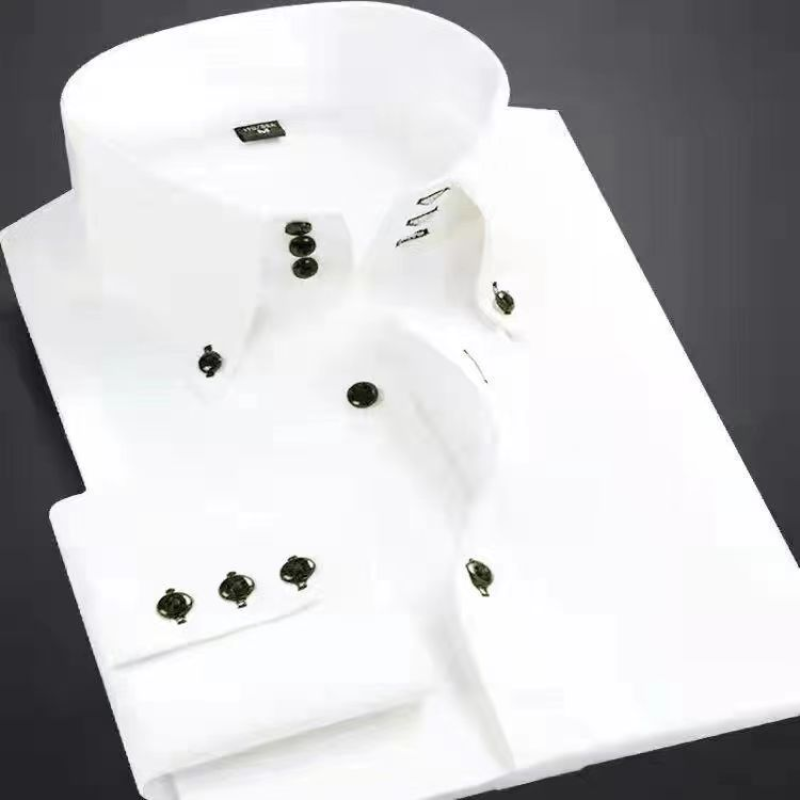 Men Designer Dress Shirt Butto - đánh giá và giá Korean Men Formal Wear