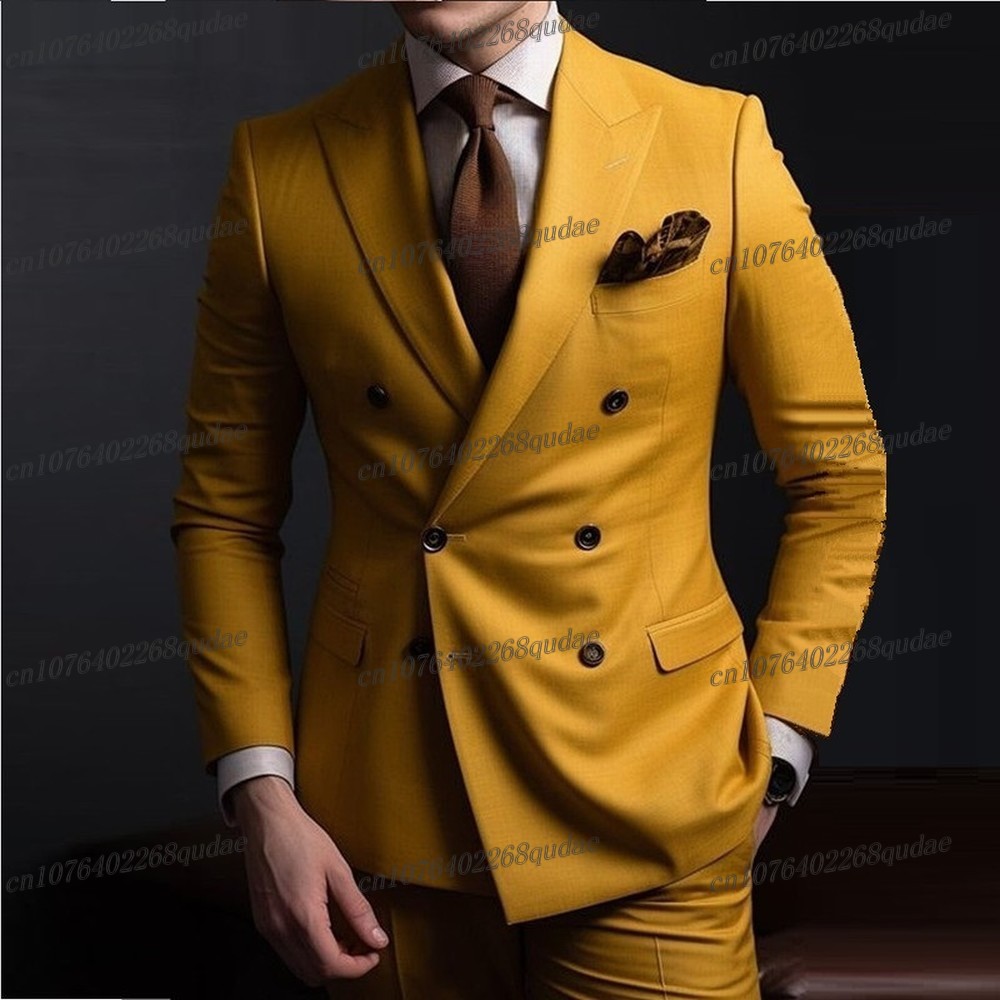 Dark Yellow Formal Occasion Me - đánh giá và giá Formal Wear For Men Yellow
