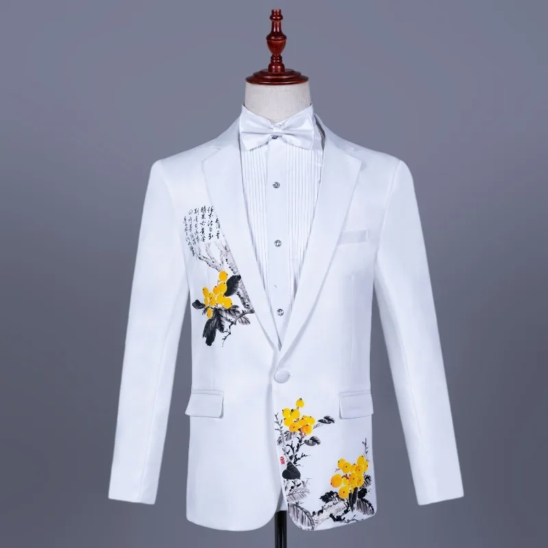 Men's Asian Size White Chinese - đánh giá và giá Asian Men Formal Wear