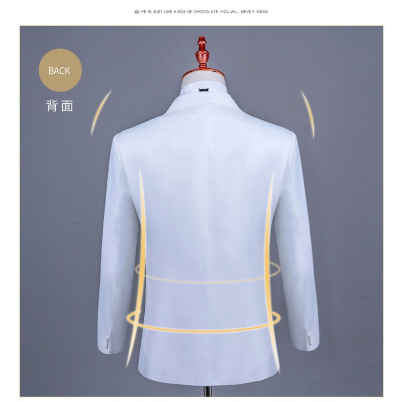Men's Asian Size White Chinese - đánh giá và giá Asian Men Formal Wear