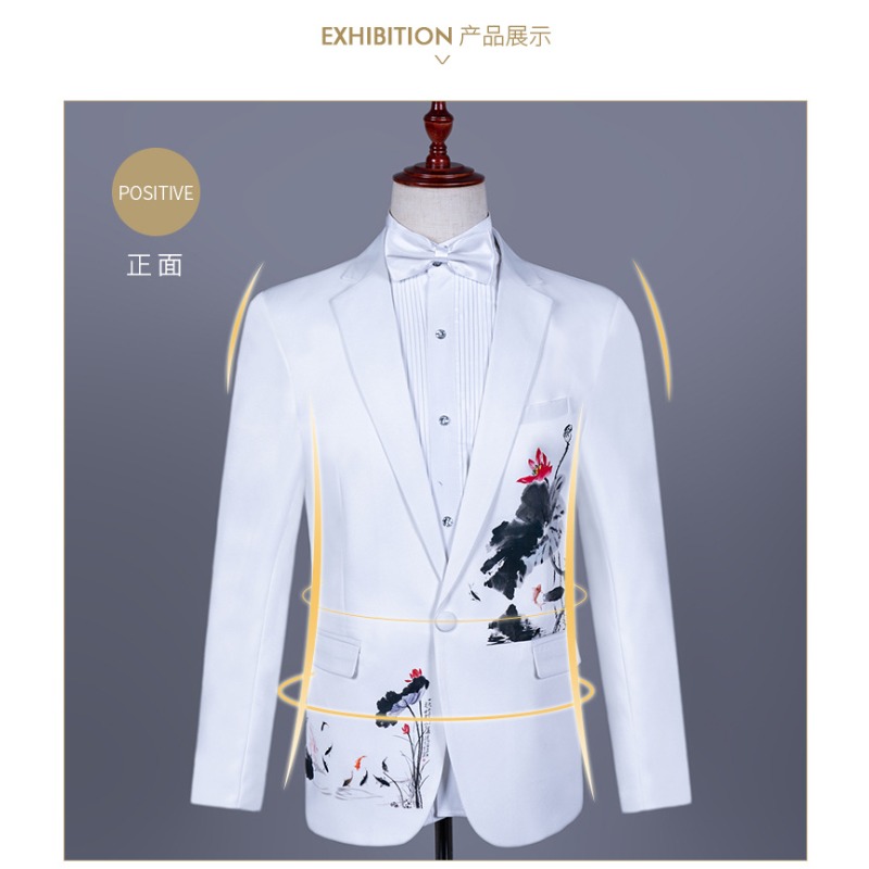Men's Asian Size White Chinese - đánh giá và giá Asian Men Formal Wear