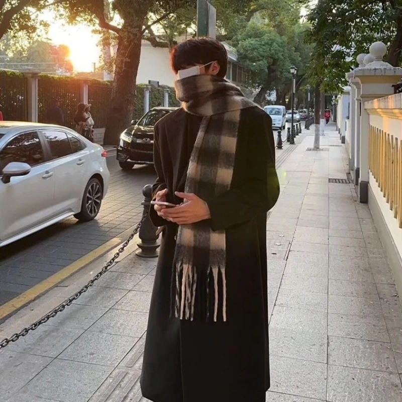Korean Inspired Men's Wool Ove - đánh giá và giá Korean Men Formal Wear