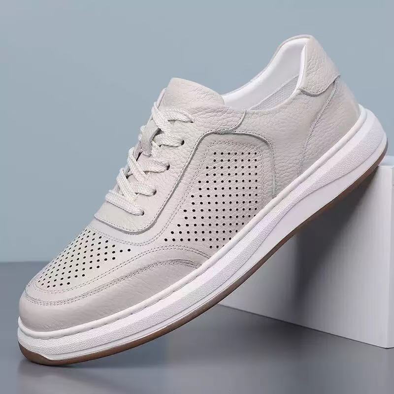 Breathable White Flat Mens Lac - đánh giá và giá Men Formal Wear With Sneakers