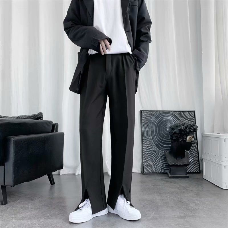 Mùa Xuân/Mùa Hè Đen Phù Hợp Vớ - đánh giá và giá Korean Men Formal Wear