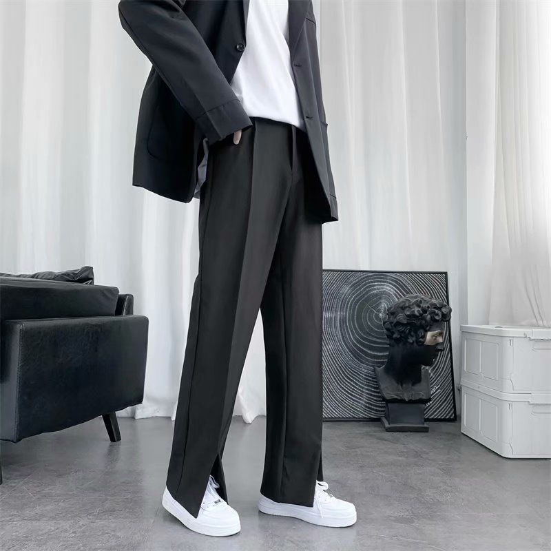 Mùa Xuân/Mùa Hè Đen Phù Hợp Vớ - đánh giá và giá Korean Men Formal Wear