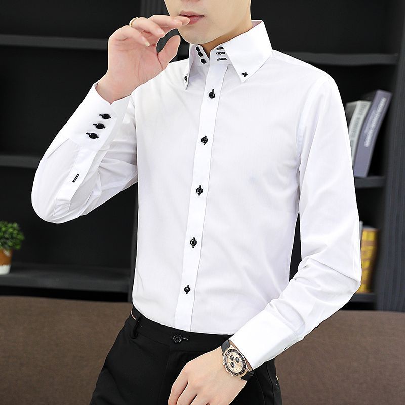 Spring Autumn Men's Executive  - đánh giá và giá Korean Men Formal Wear