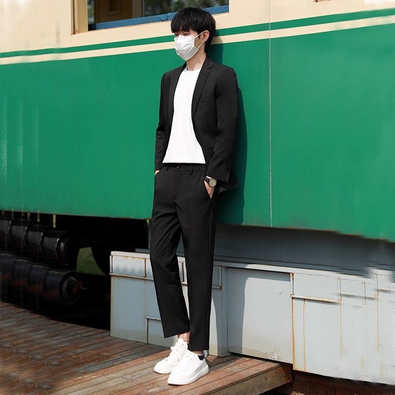 Men's Lightweight Summer Suit  - đánh giá và giá Korean Men Formal Wear