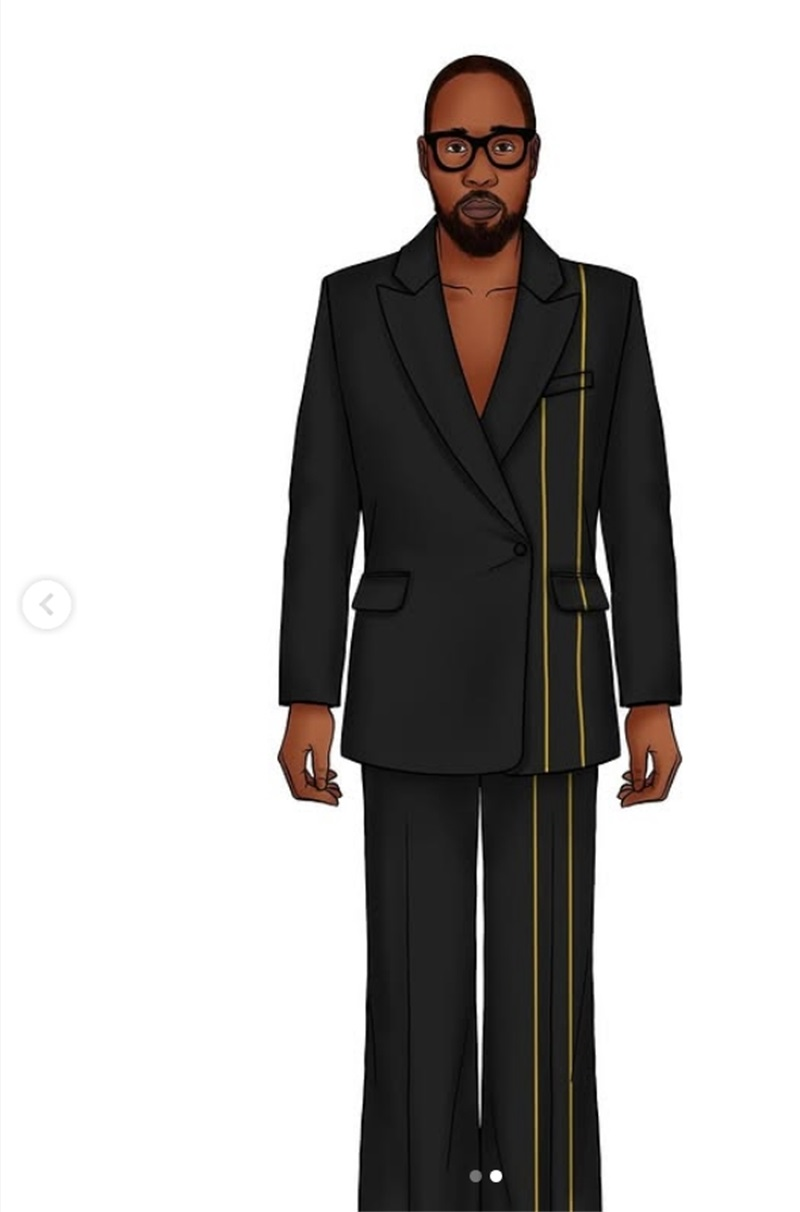 Black Men Suit Set 2 Piece Bla - đánh giá và giá Formal Wear For Men Yellow