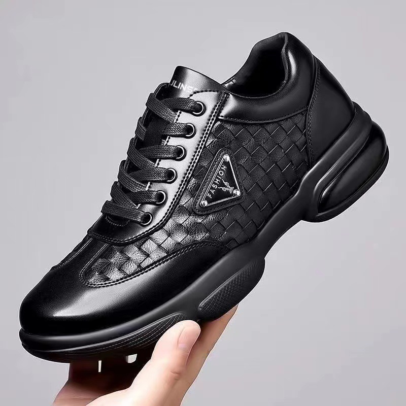 New Men Leather Shoes Platform - đánh giá và giá Men Formal Wear With Sneakers