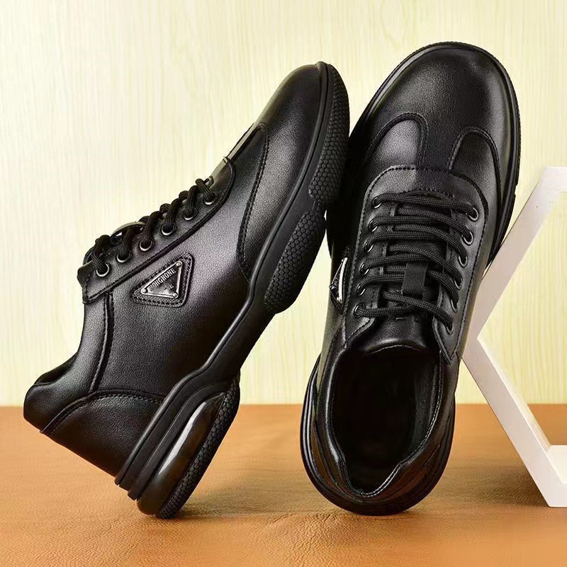 New Men Leather Shoes Platform - đánh giá và giá Men Formal Wear With Sneakers
